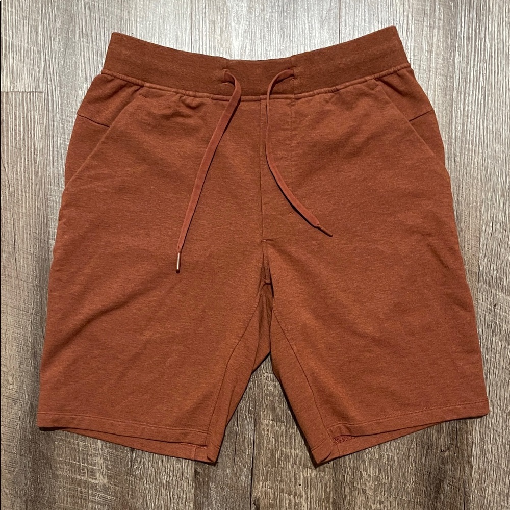 lululemon athletica Men's Brick Red Athletic Shorts